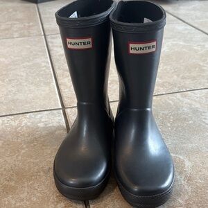 Hunter Kids metallic Rain Boots